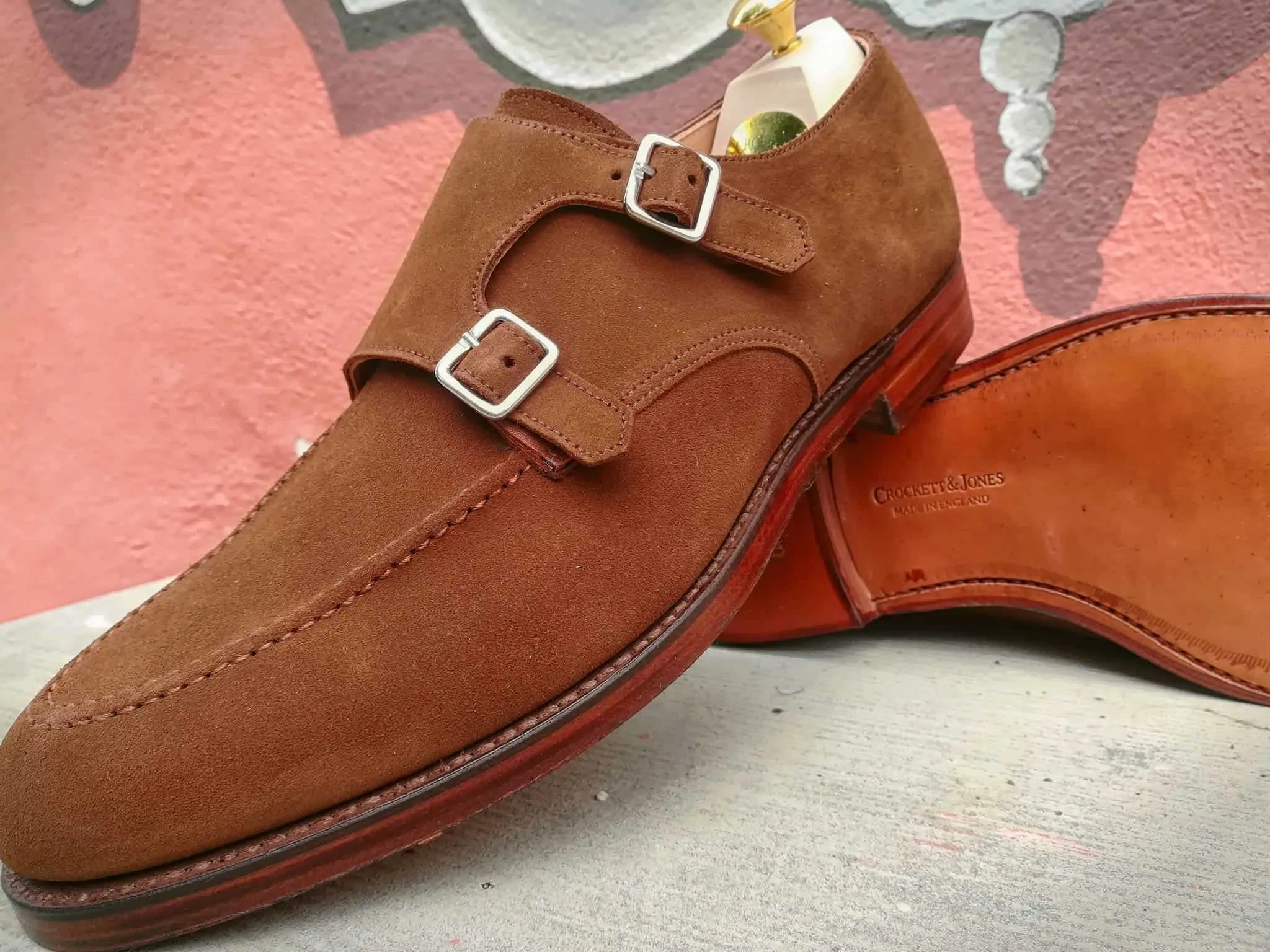 CHRISTIAN BOEHNE OWN SERIES DOUBLE MONK x CROCKETT & JONES