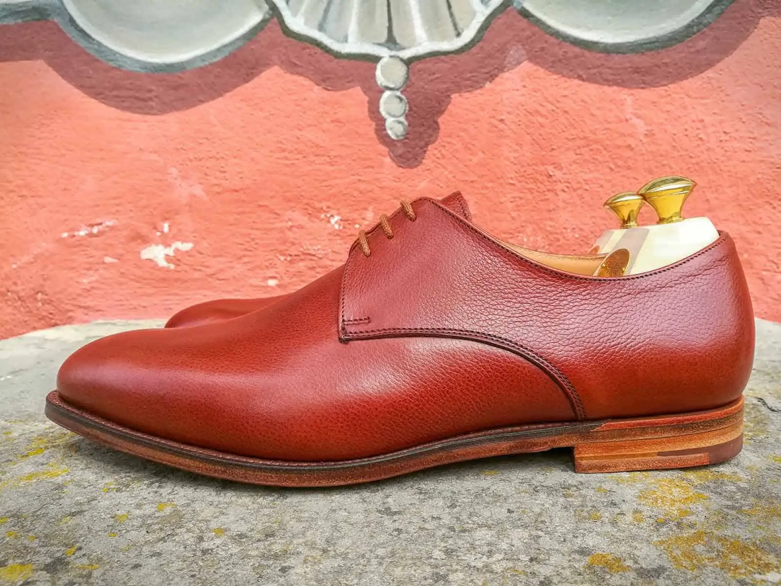 Christian Boehne Own Serie NEW plain fronted 3 Eyelet Derby