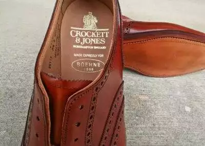 Christian Boehne Fullbrogue Tan Cavalry Calf Crockett Jones 03