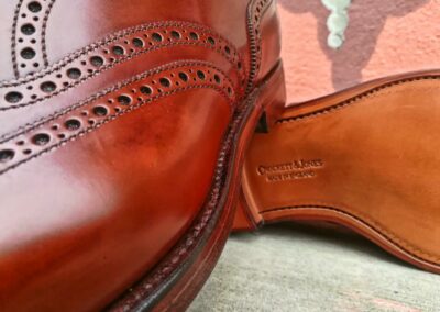 Christian Boehne Fullbrogue Tan Cavalry Calf Crockett Jones 04